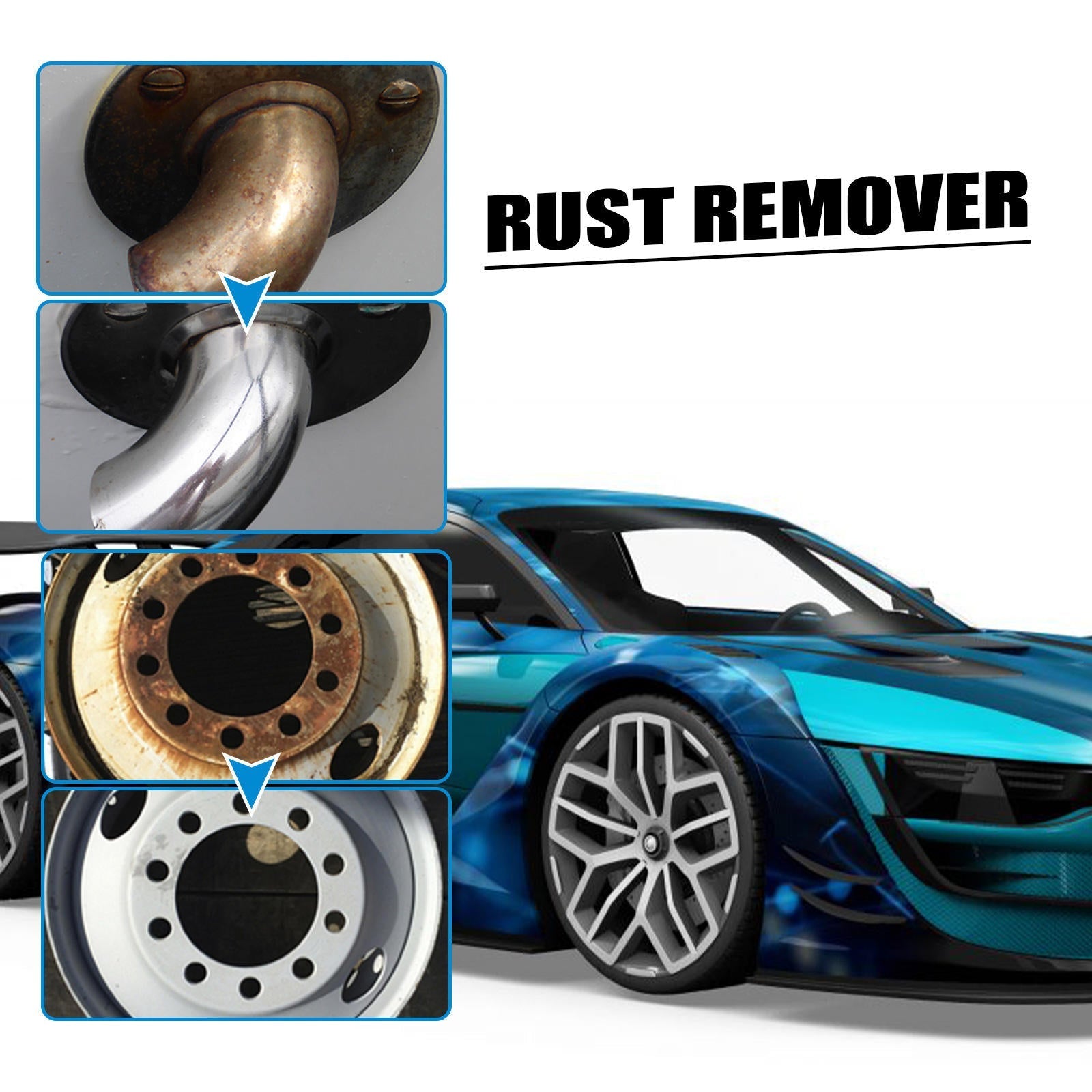 Car Body Rust Cleaner – Quick Action Formula