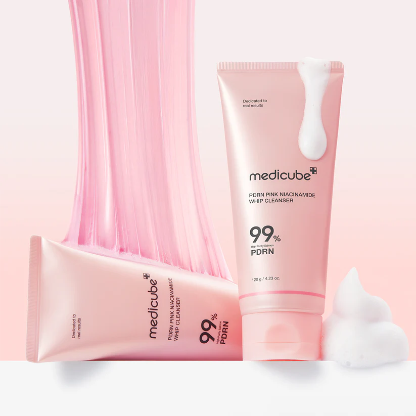 Medicube - PDRN Pink Niacinamide Whip Cleanser (Original)