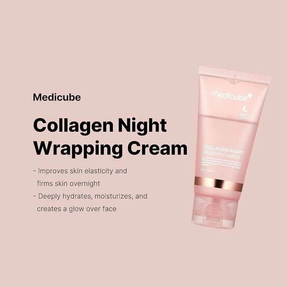Medicube Collagen Overnight Wrapping Peel Off Facial Mask Pack